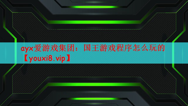 国王游戏程序怎么玩的