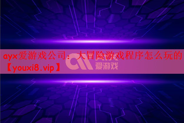 大冒险游戏程序怎么玩的