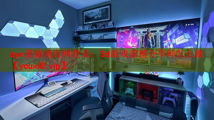 3d游戏建模分享师怎么做